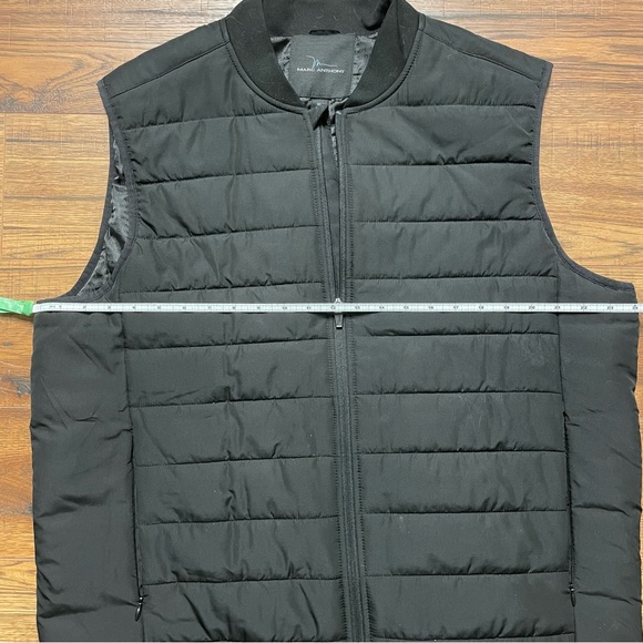 SOLD XL Men’s Marc Anthony Black Quilted Puffer Vest Extra Large Winter Layer - Picture 5 of 10